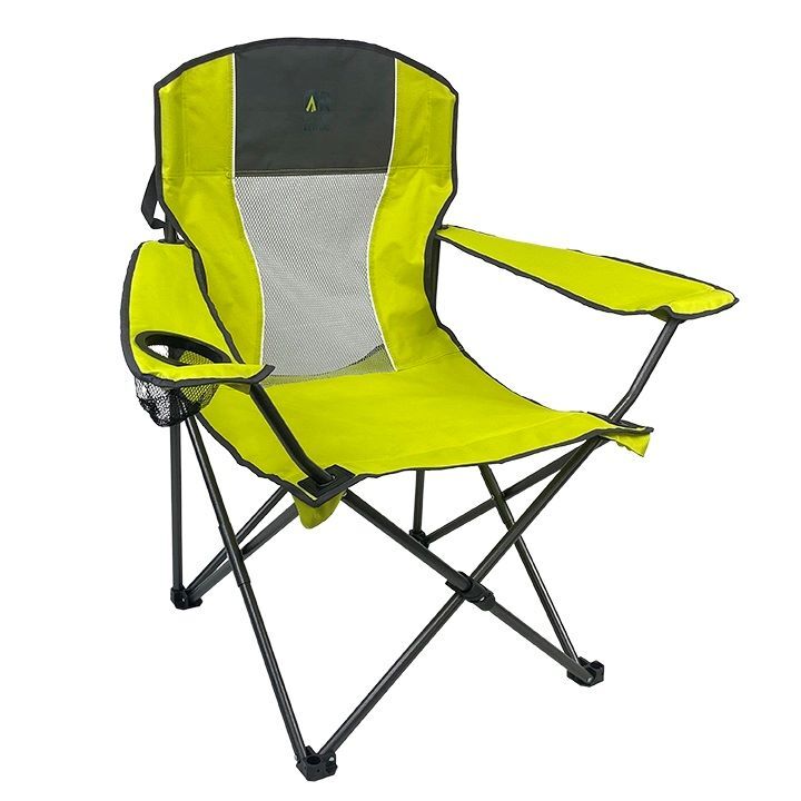 Outdoor Revival Yellow XL Mesh Back Quad Chair