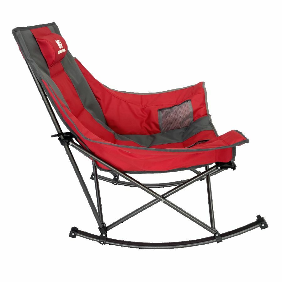Outdoor Revival Camp Rocking Chair in Red