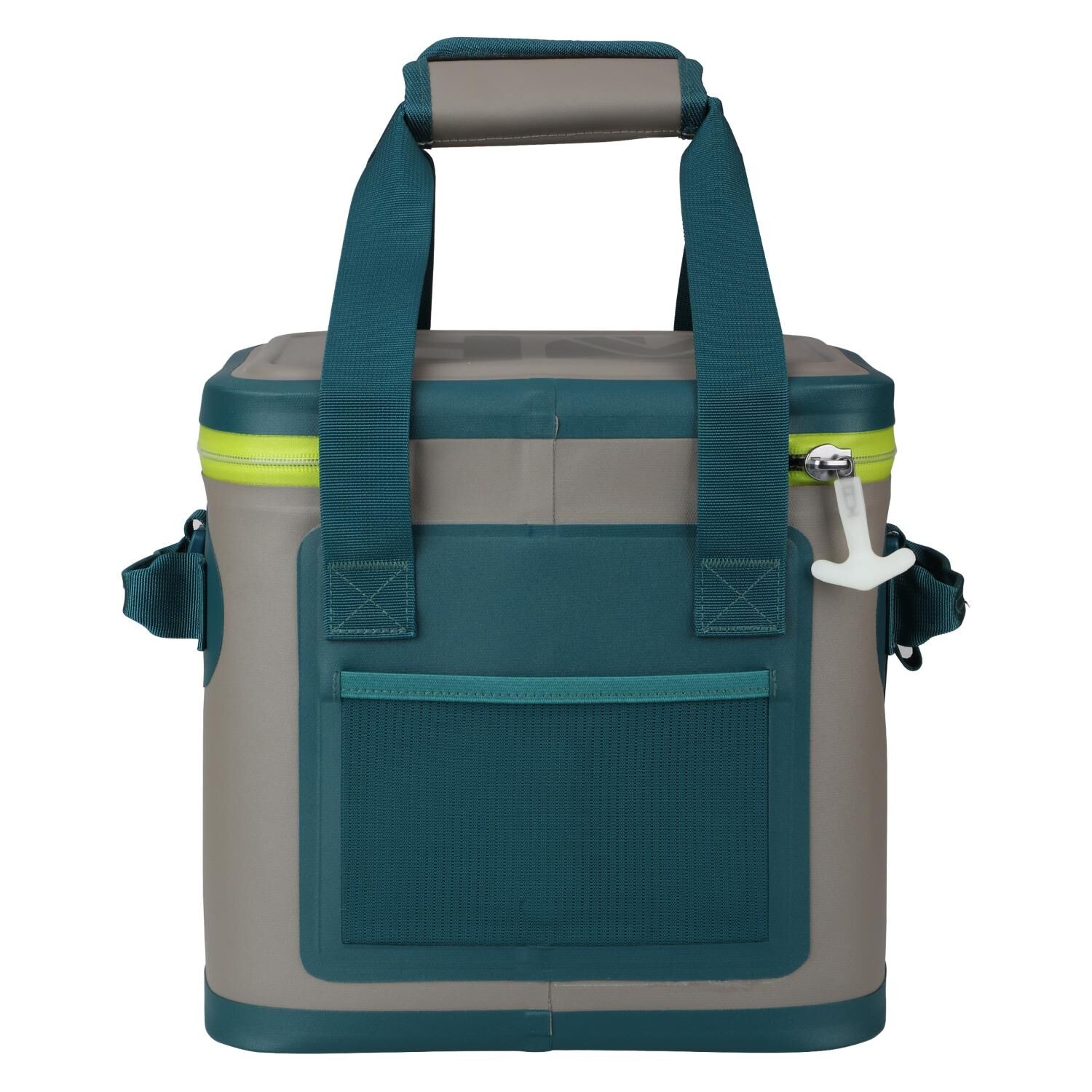 Outdoor Revival Gray & Teal 12 Can Waterproof Soft Cooler