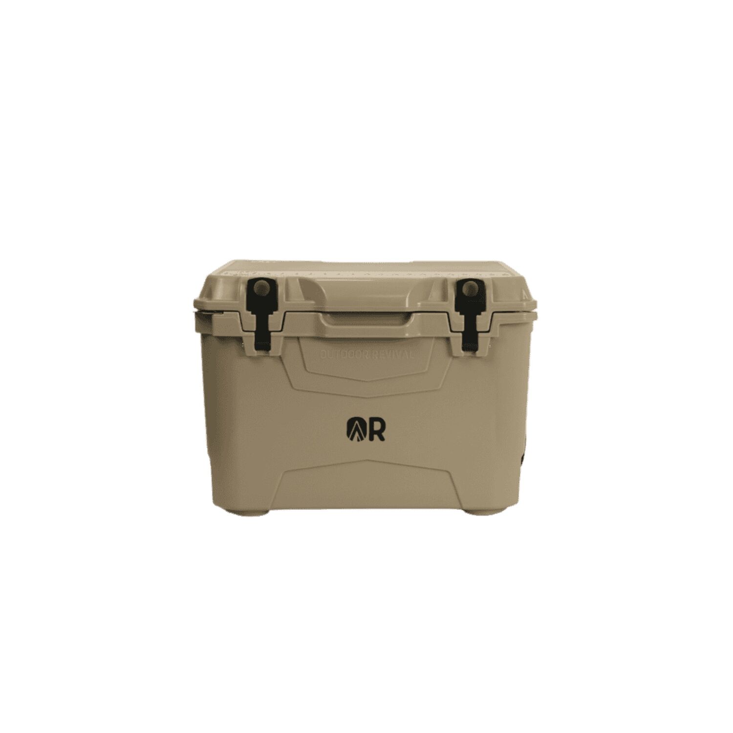 Outdoor Revival Rugged Hard Cooler, Tan, 45 qt.