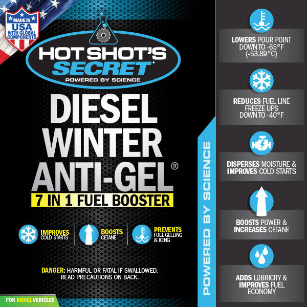 Hot Shot's Secret Diesel Winter Anti-Gel, 16-Oz