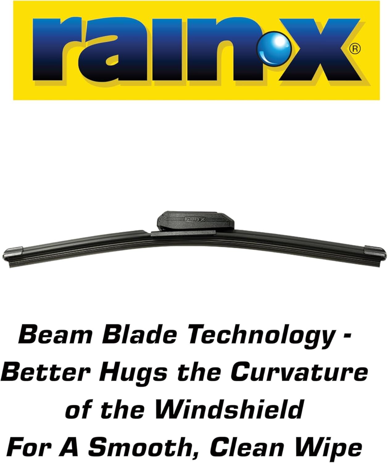 Rain‑X Latitude Water Repellency 2-In-1 Wiper Blade, 22-In