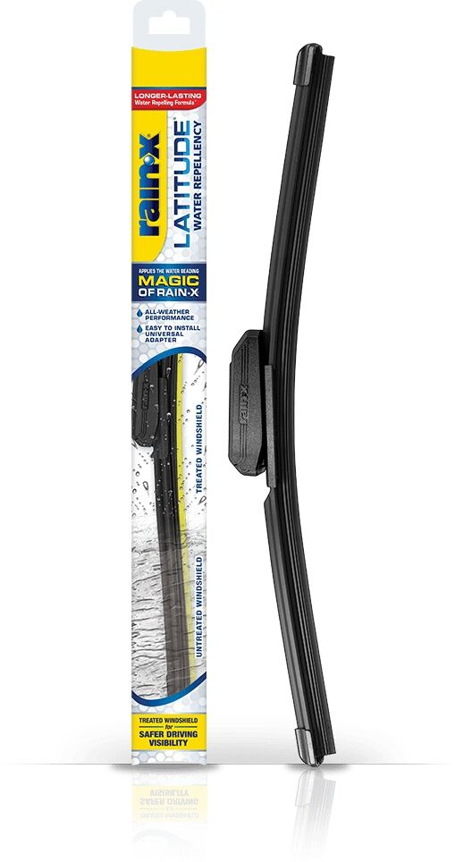 Rain‑X Latitude Water Repellency 2-In-1 Wiper Blades, 28-In