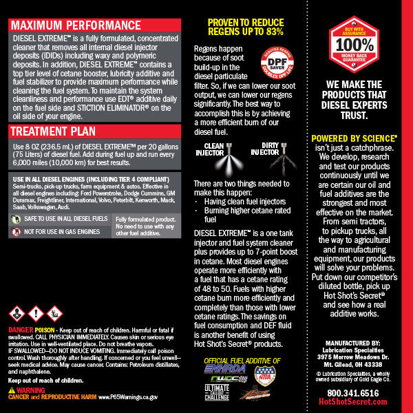 Hot Shot's Secret Diesel Fuel Additive, 2-Qt