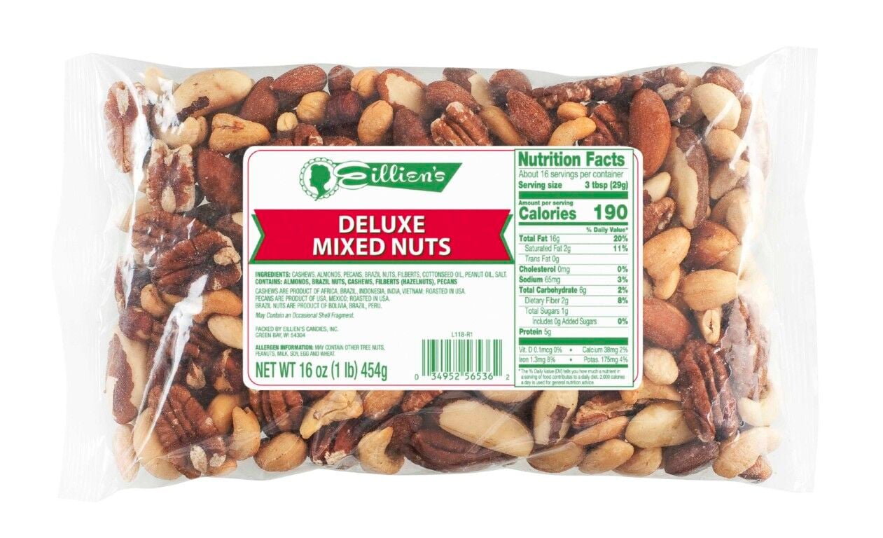 Eillien's Deluxe Mixed Nuts, 16-Oz