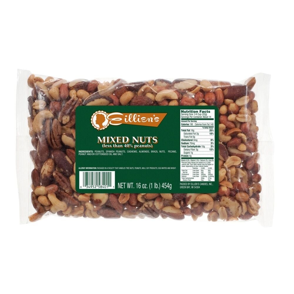 Eillien's Mixed Nuts, 16-Oz