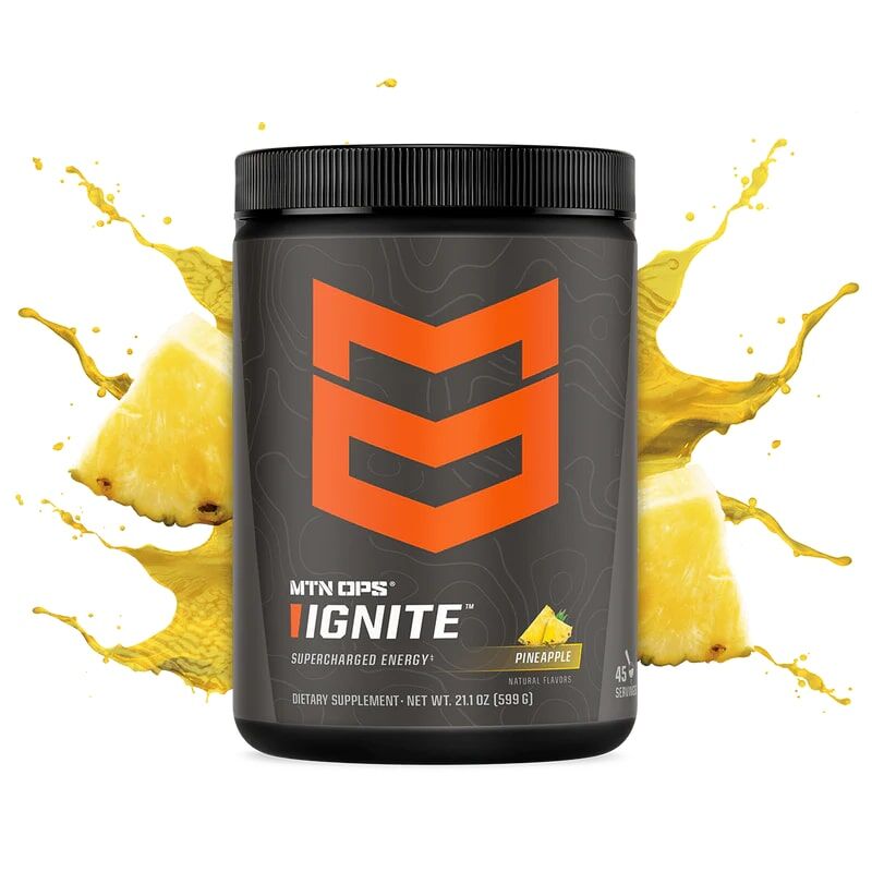 MTN OPS Ignite Supplement Pineapple Flavor, 21.1-Oz