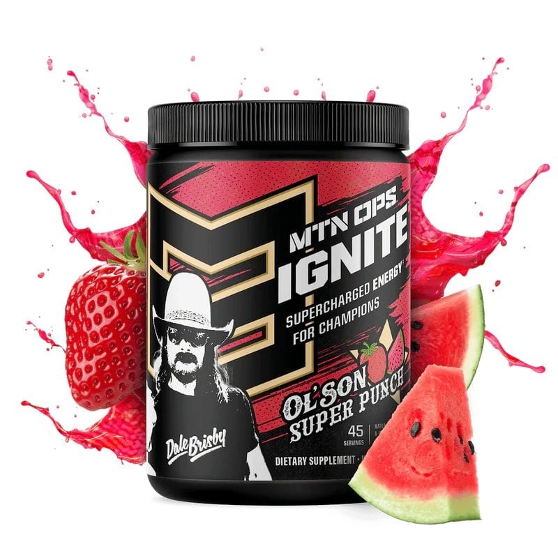 MTN OPS Ignite Supplement Ol' Son Super Punch Flavor, 45-Servings