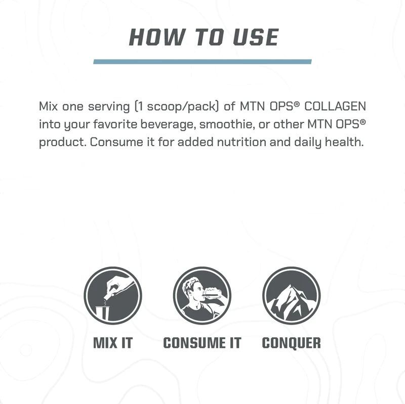 MTN OPS Collagen Peptides, 30-Pk