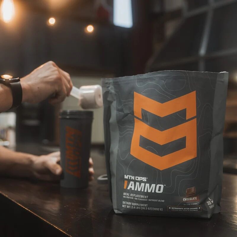 MTN OPS Ammo Protein Meal Replacement Vanilla Flavor, 30-Servings