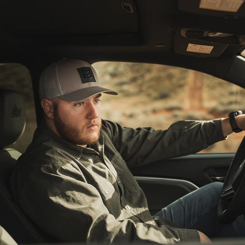 MTN OPS Men's Echo Hat in Heather Grey