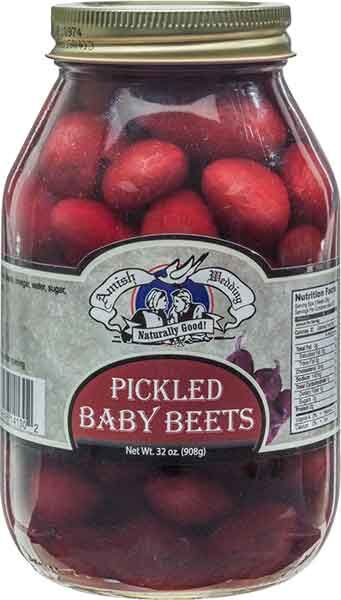 Amish Wedding Pickled Baby Beets 16-Oz