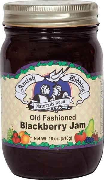 Amish Wedding Old Fashioned Blackberry Jam, 18-Oz