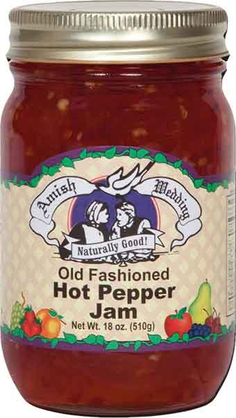 Amish Wedding Old Fashioned Hot Pepper Jam, 18-Oz