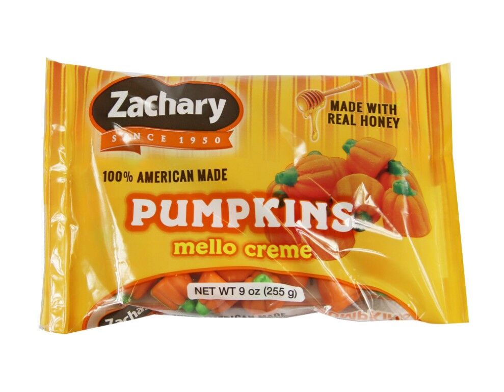 Zachary Confections Mello Crème Pumpkins, 9-Oz