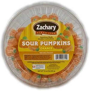 Zachary Confections Sour Jelly Pumpkins, 16-Oz