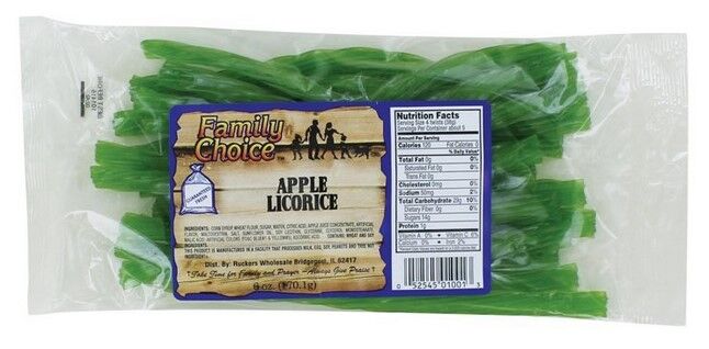 Ruckers Candy Classic Apple Licorice, 22-Oz.