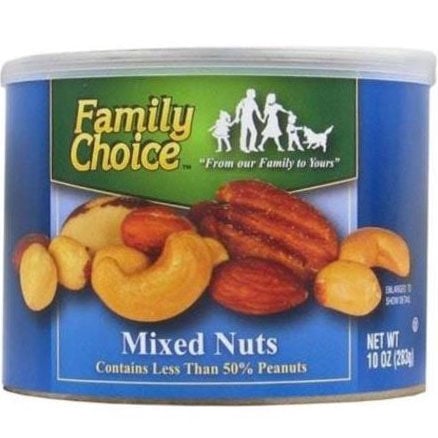 Rucker's Family Choice Mixed Nuts - 10 oz