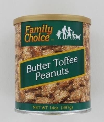Family Choice Butter Toffee Peanuts - 14 oz