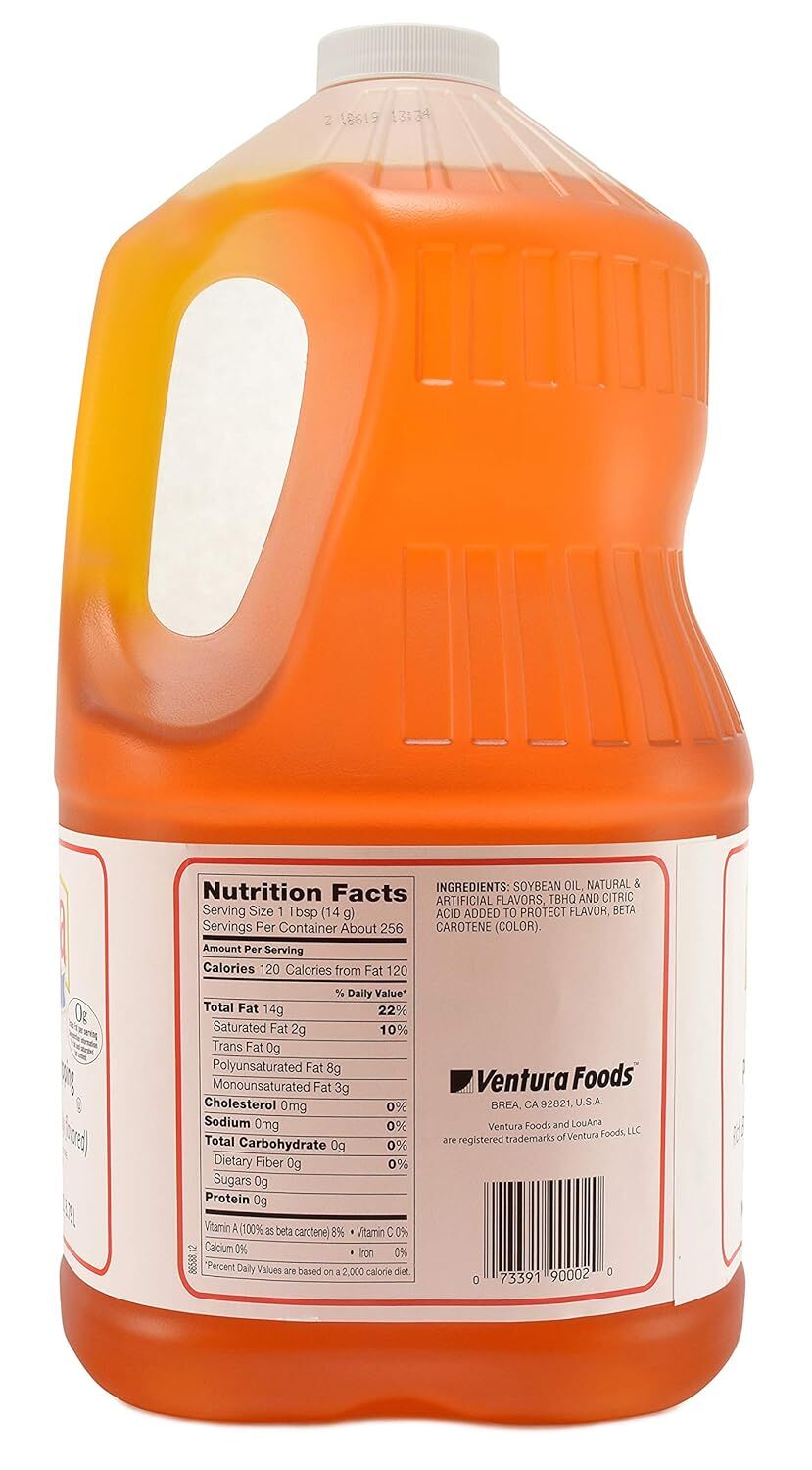 LouAna Premium Buttery Topping Oil, 1-Gal