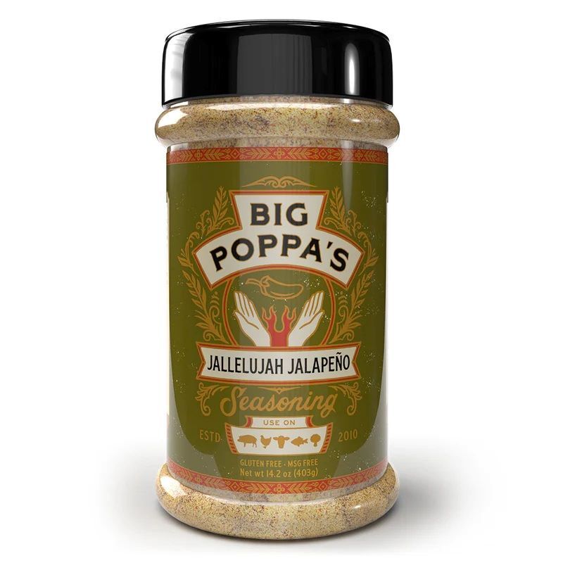 Big Poppa's Jallelujah Jalapeno Seasoning, 14-Oz