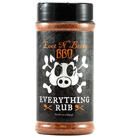 Loot N' Booty BBQ Everything Rub, 14-Oz