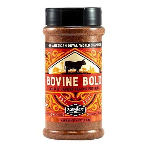 Plowboys BBQ Bovine Bold BBQ Rub, 12-Oz