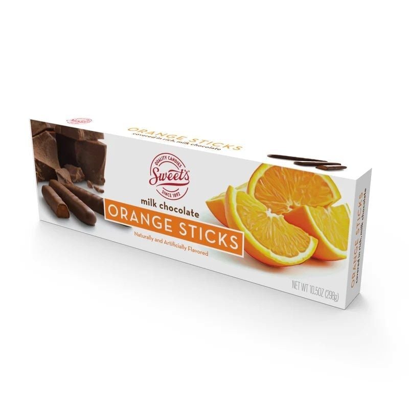 Sweet Candy Company Milk Chocolate Orange Sticks