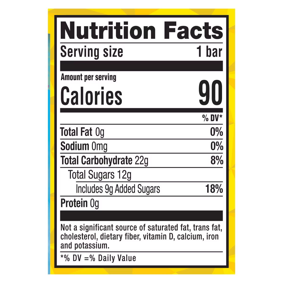 Popsicle SpongeBob SquarePants Frozen Confection Bar, 4-Oz