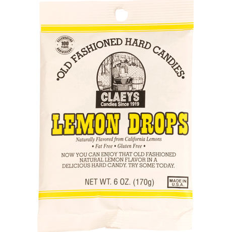 Claey's Old Fashioned Lemon Flavored Hard Candy - 6 oz