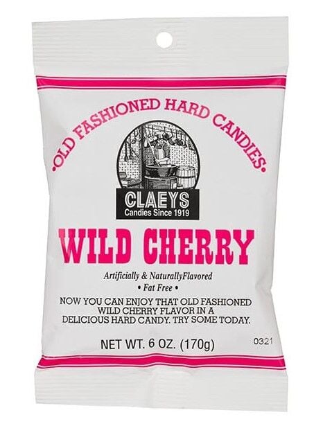 Claeys Old Fashioned Cherry Hard Candy, 6-Oz