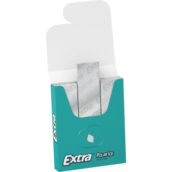 Wrigley's EXTRA Polar Ice Sugar Free Chewing Gum Slim Pack