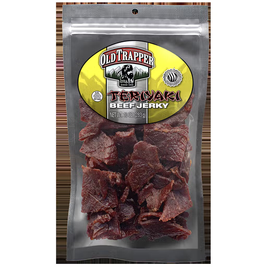 Old Trapper Teriyaki Beef Jerky, 10-Oz