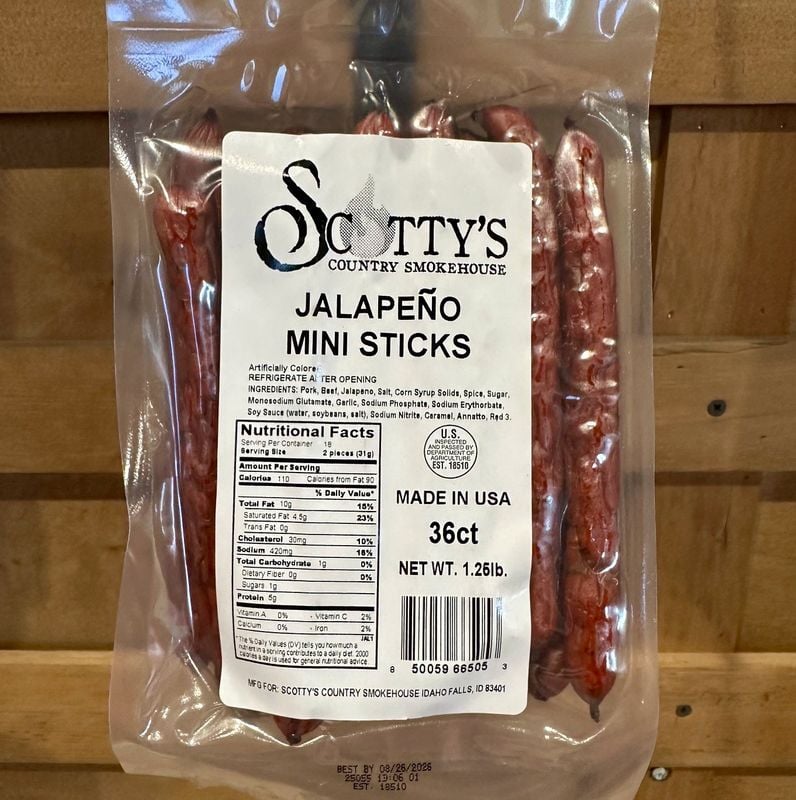 Scotty's Jalapeno Mini Sausage, 36-Ct
