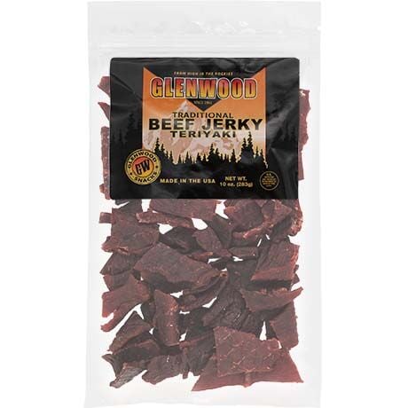Glenwood Teriyaki Beef Jerky - 10 oz