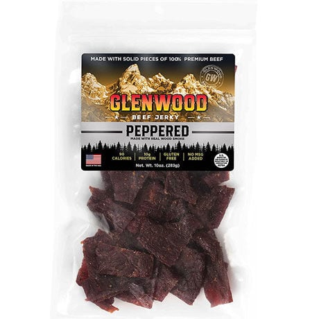 Glenwood Peppered Beef Jerky - 10 oz