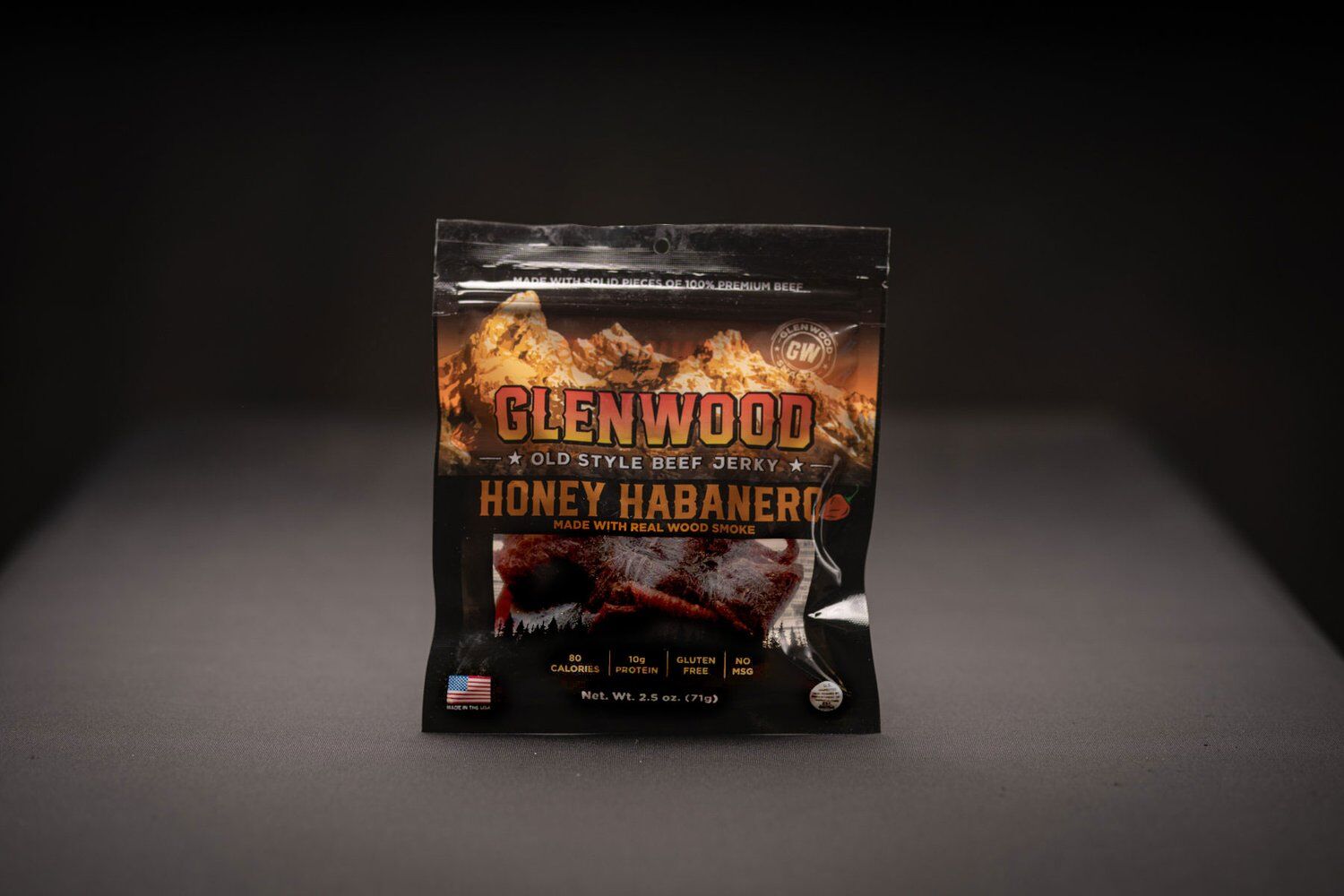 GlenWood Honey Habanero Jerky, 10-Oz