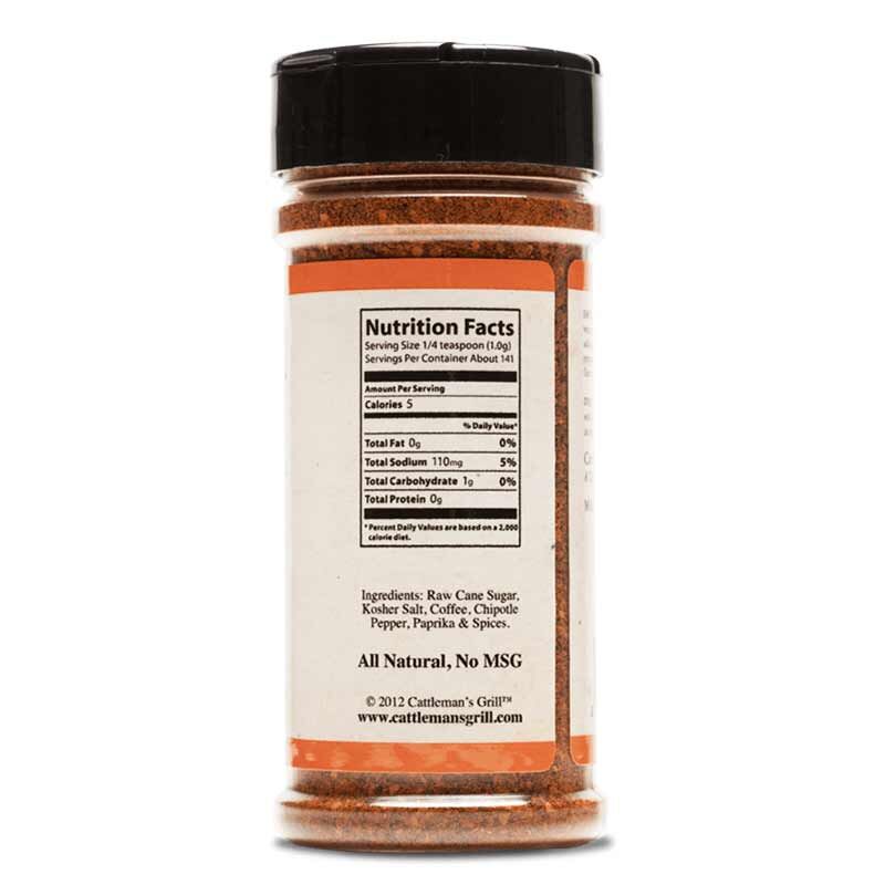 Cattleman’s Grill Smoky Chipotle Coffee Rub, 10-Oz
