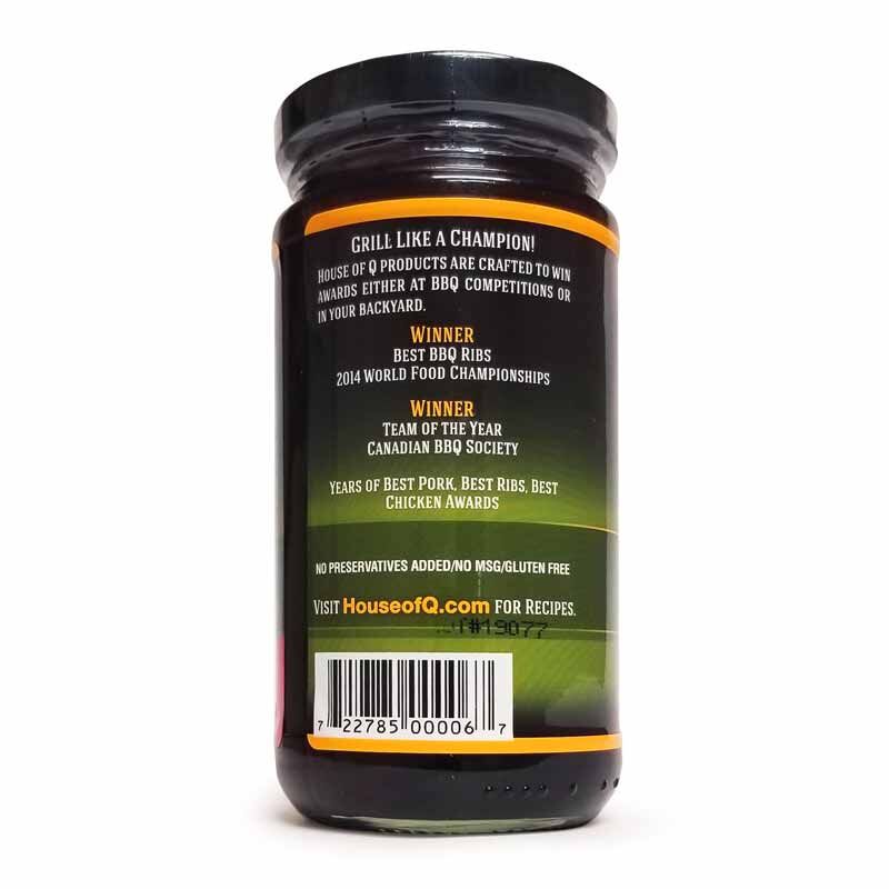 House of Q Sugar and Spice BBQ Sauce, 12-Oz
