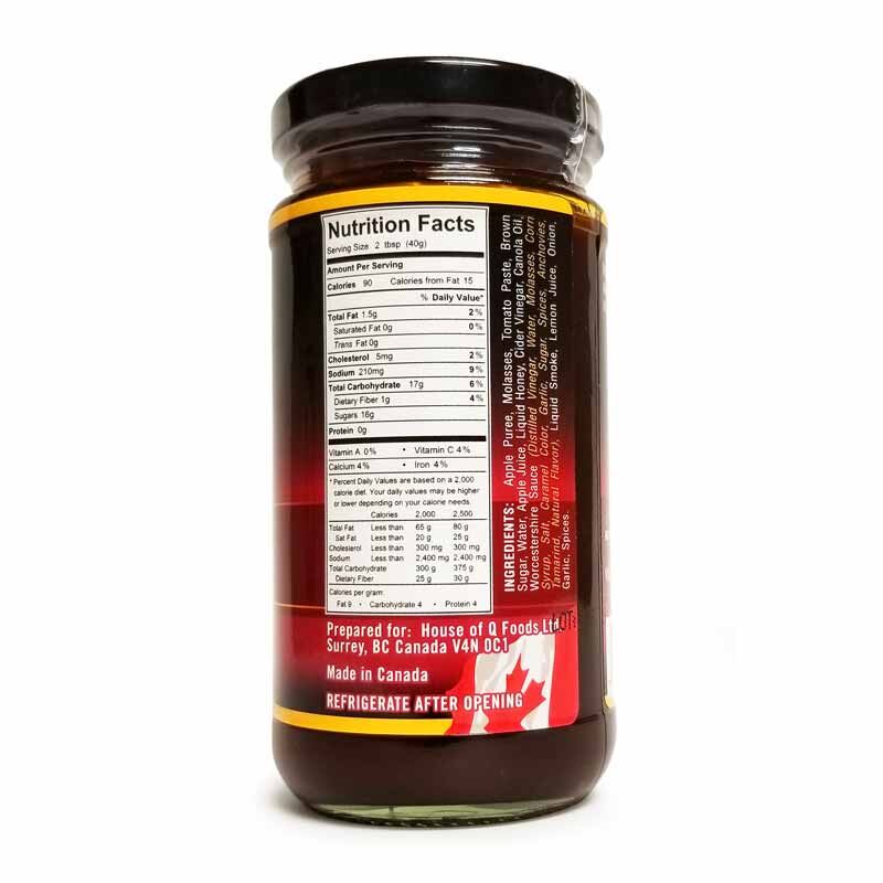 House of Q Apple Butter BBQ Sauce, 12-Oz