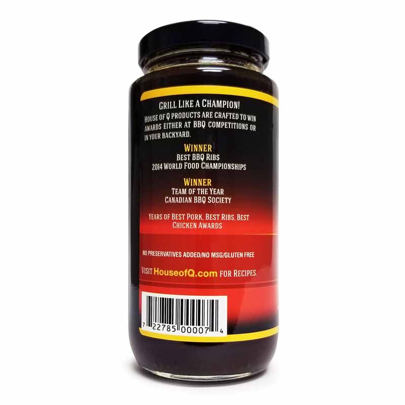 House of Q Apple Butter BBQ Sauce, 12-Oz