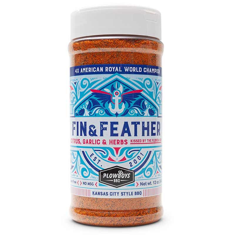 Plowboys Barbeque Fin and Feather, 12-Oz