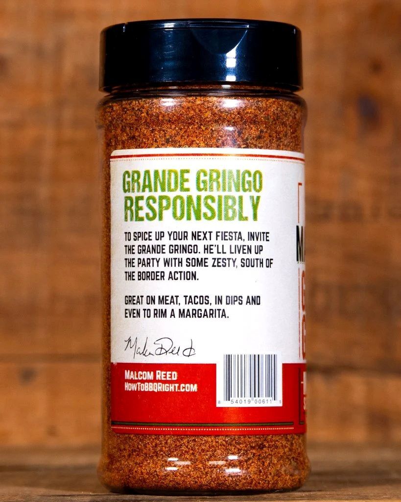 Malcom's Grande Gringo Mexican Seasoning, 16-Oz