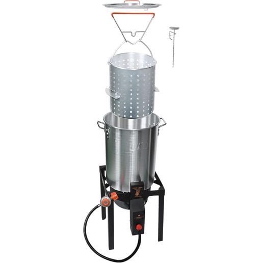 LoCo Cookers SureSpark Turkey Fryer, 36-Qt