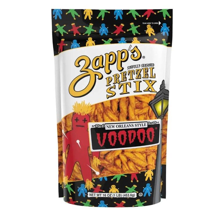Zapp's Sinfully Seasoned Voodoo Pretzel Stixs, 16-Oz - Snacks