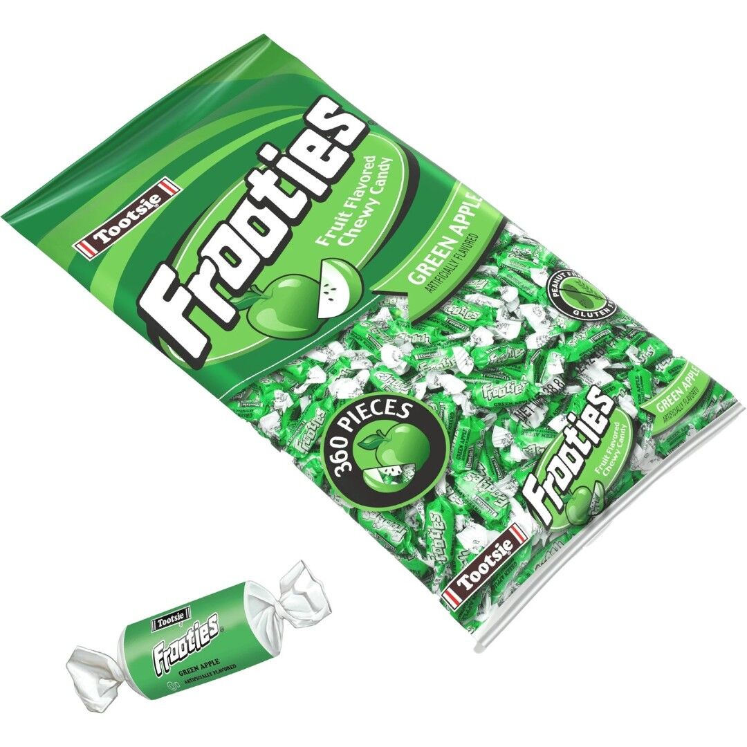 Tootsie Frooties Green Apple Chewy Candy, 38.8 oz.