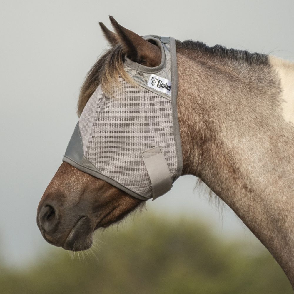 Cashel Small Standard Grey Crusader Fly Mask