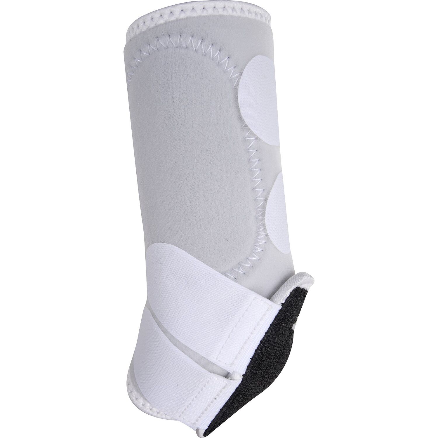 Classic Equine Medium White Legacy2 Front Support Boots