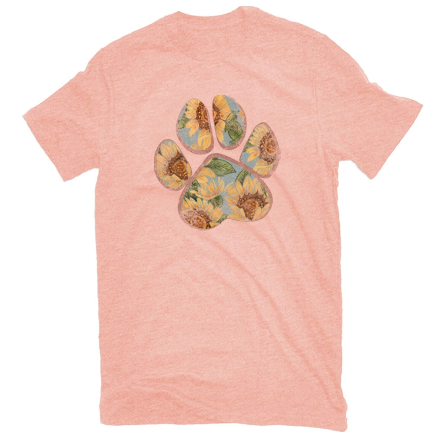 Rustic Spirit Women's Sunflower Paw T-Shirt