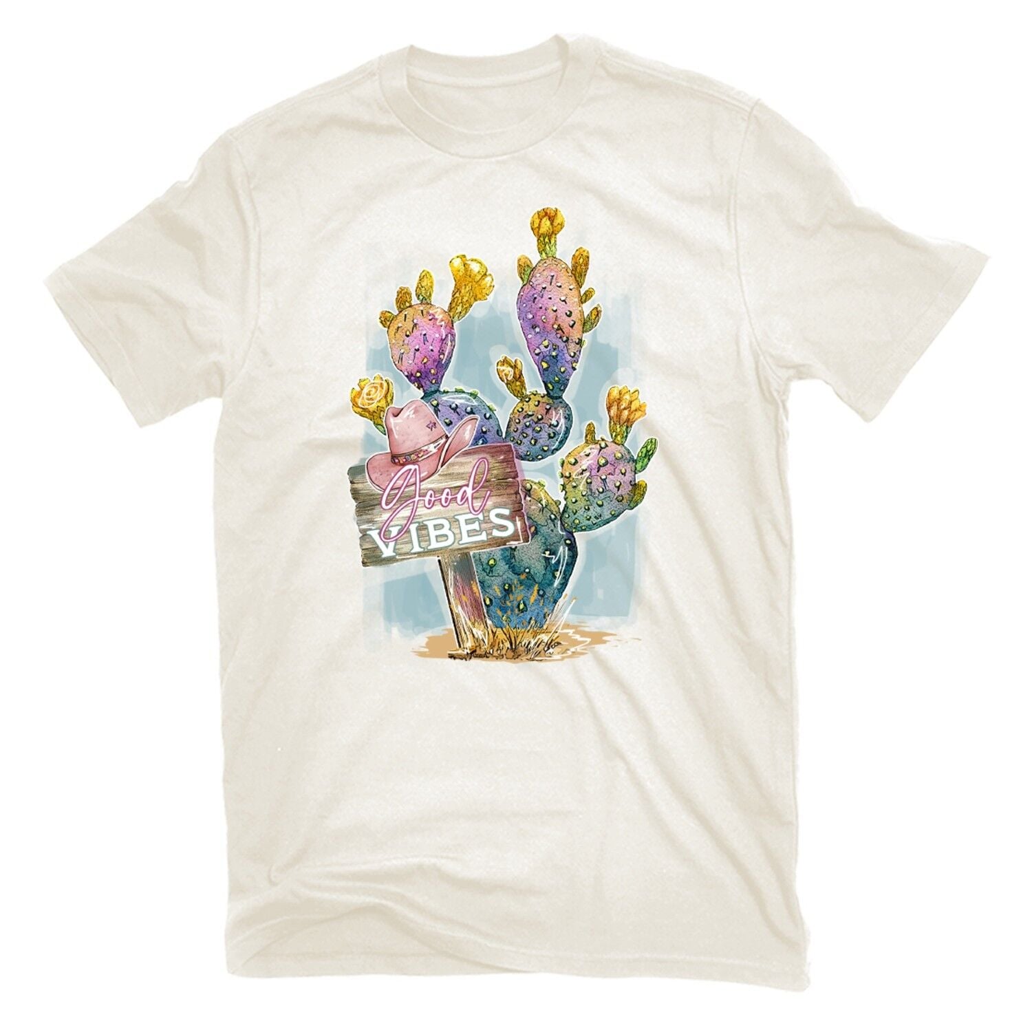 Rustic Spirit Women's Western Cactus T-Shirt